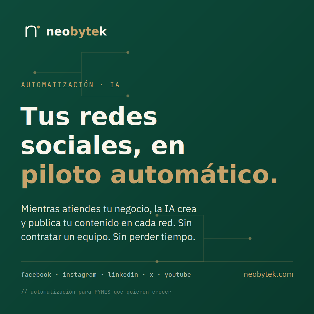 Automatización TI — neobytek